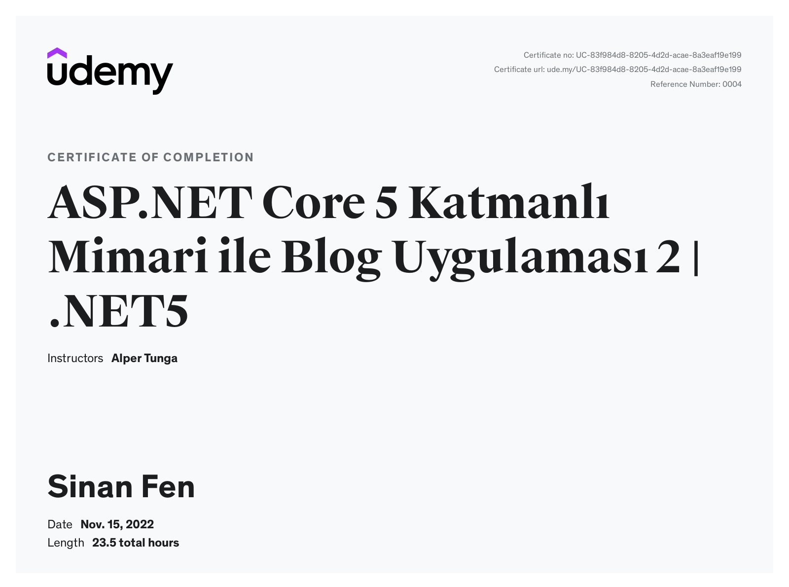 ASP.NET Core 5.0 Katmanlı Mimari ile Blog Uygulaması 2 | .NET5